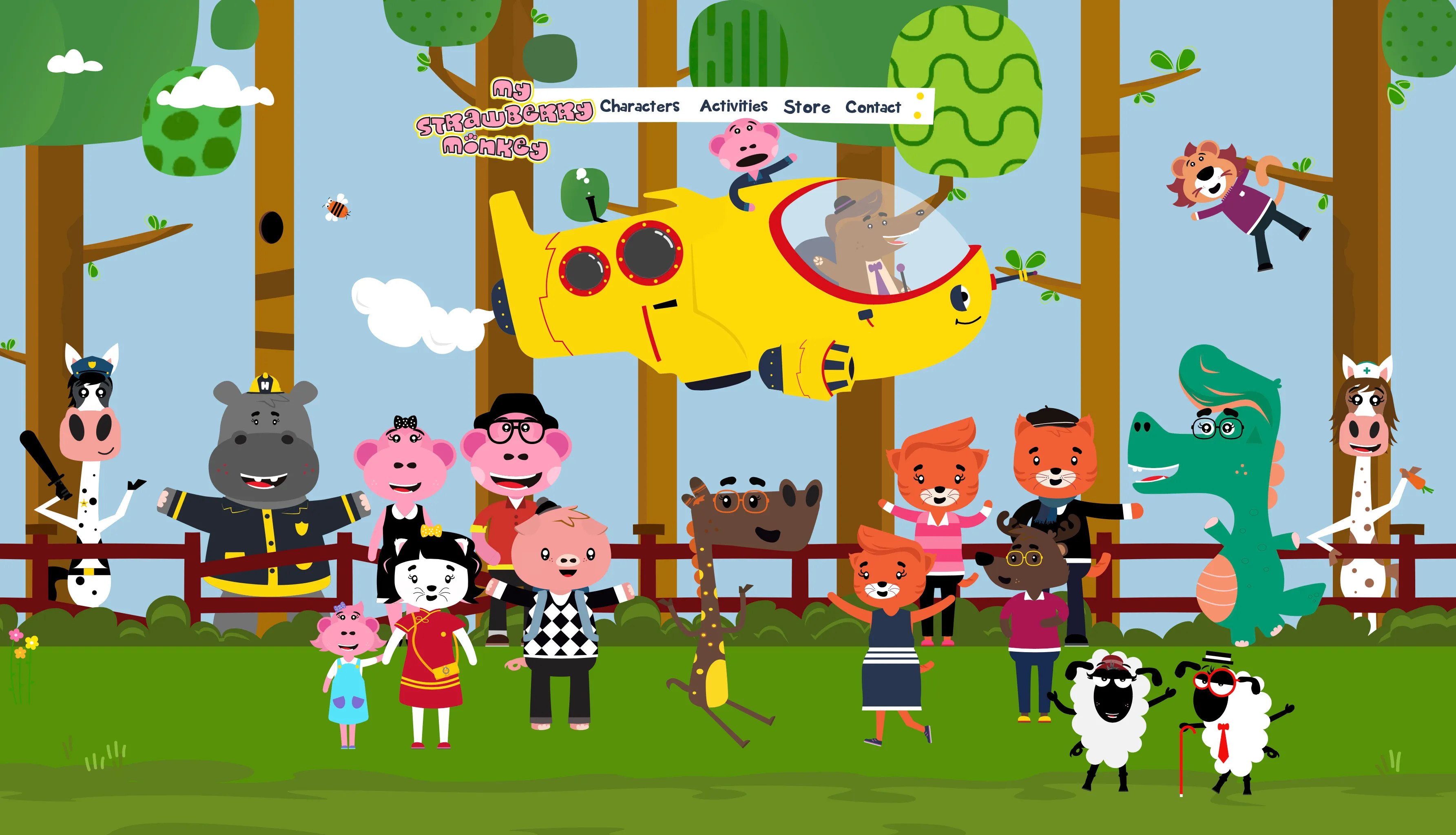 Ohhh My, Strawberry Monkey! The Evolution Of An Idea To A Published Book, Preschool Website & A Brand. A Story Of How Far You Can Go With Hard Work And A Little Determination.
