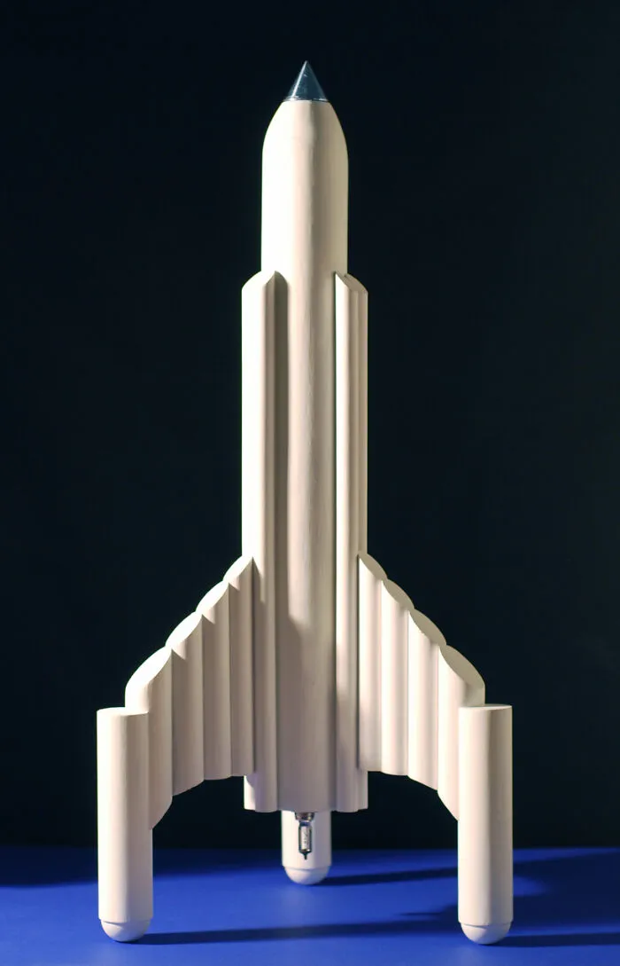 I Created A Series Of Fantasy Model Rockets Made From Waste Found In The Empty Streets (13 Pics)