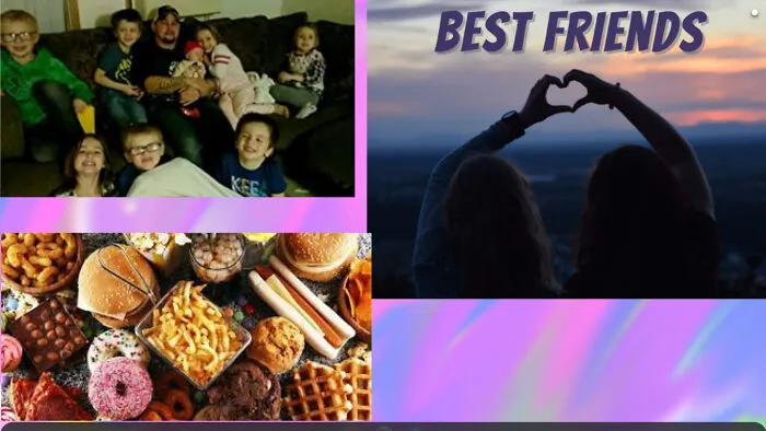 Family, Friends, And Food! The Picture Of My Family Was From A While Ago