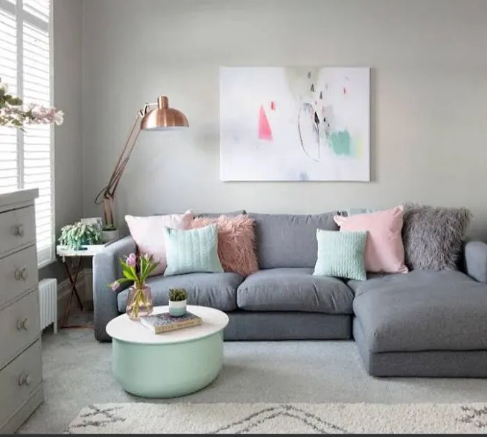 My Pastel Living Room