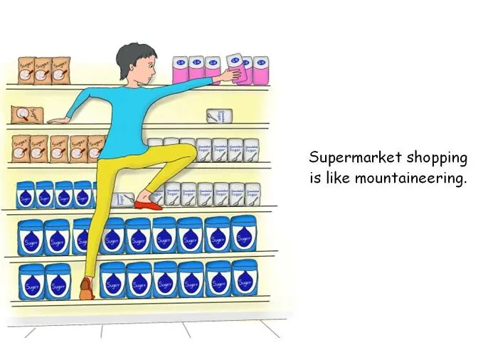 My 19 Illustrations Show What It's Like To Be A Short Person