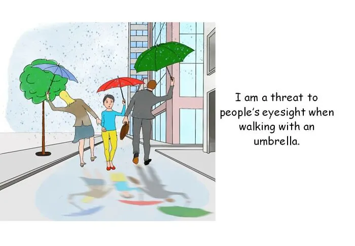 My 19 Illustrations Show What It's Like To Be A Short Person