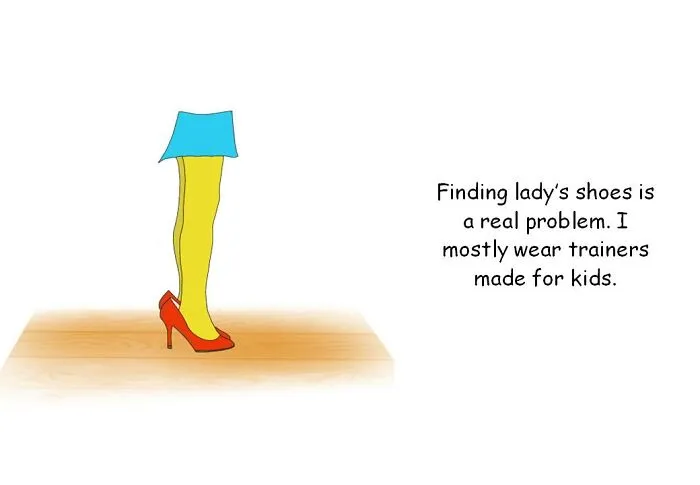 My 19 Illustrations Show What It's Like To Be A Short Person