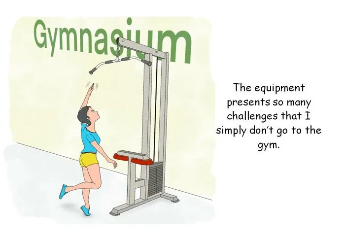 My 19 Illustrations Show What It's Like To Be A Short Person