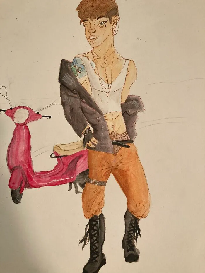 I Made Alberto From Luca With A Glow-Up