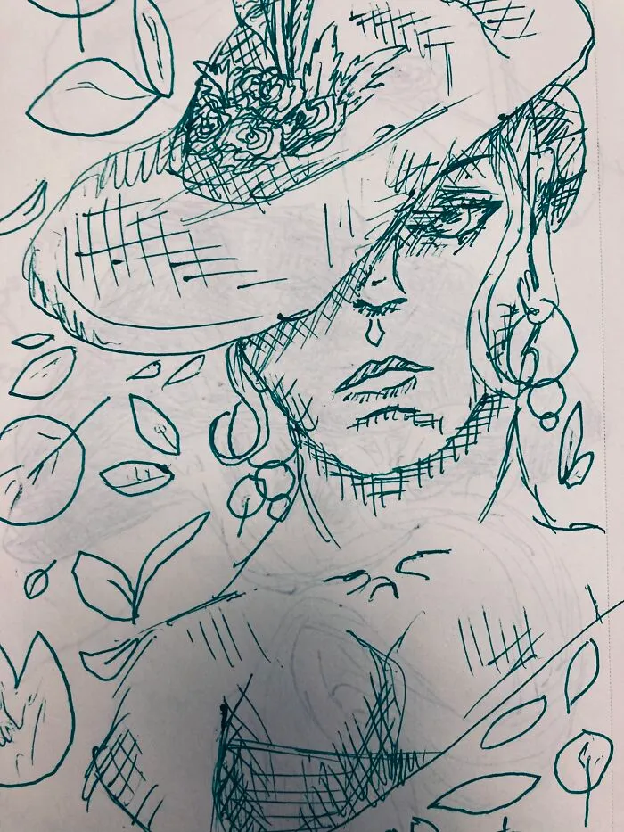 A Lovely Floral Lady