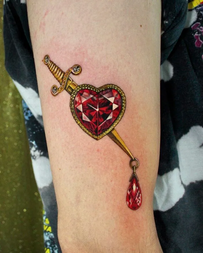 People Go To This Artist For "Permanent Jewelry" Tattoos (40 Pics)