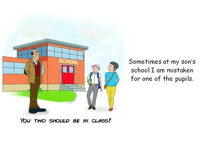 My 19 Illustrations Show What It's Like To Be A Short Person