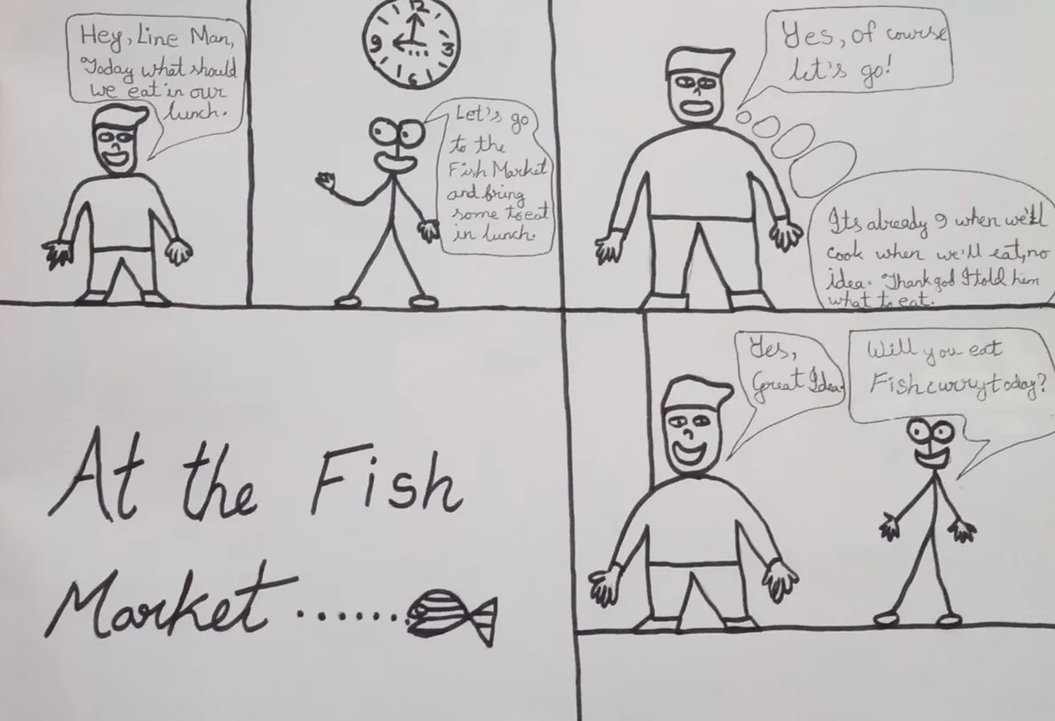 The Fish Market. (1st Page)