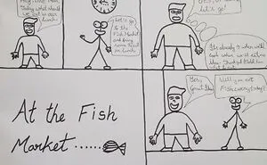The Fish Market. (1st Page)