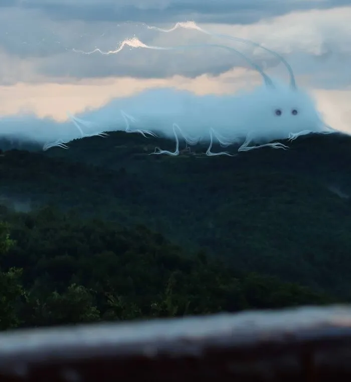 15 Times This Artist Turned Clouds Into Adorable Fantasy Creatures