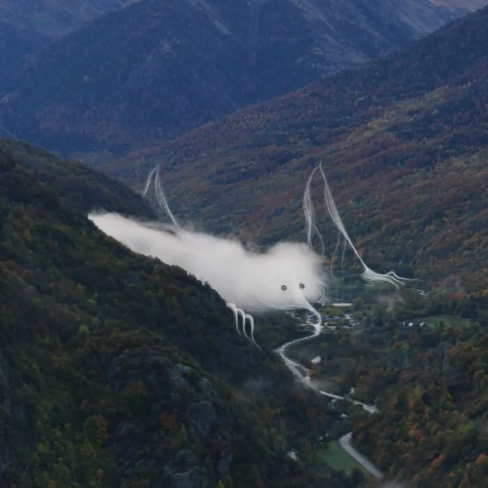 15 Times This Artist Turned Clouds Into Adorable Fantasy Creatures