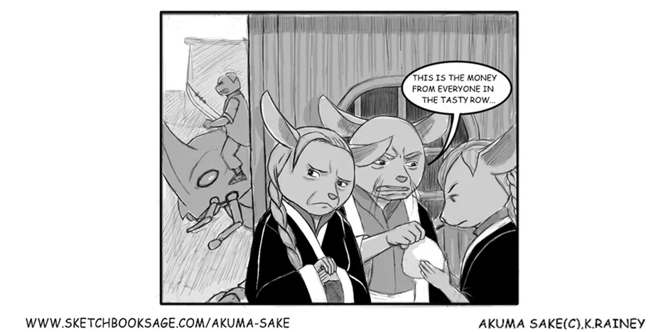 Akuma Sake, Tasty Row Money