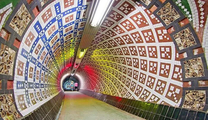 Túnel de cuento de hadas en Odesa