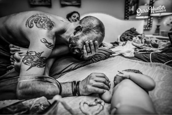 Members' Choice: “Crying Dad” By Sara Hunter, United States