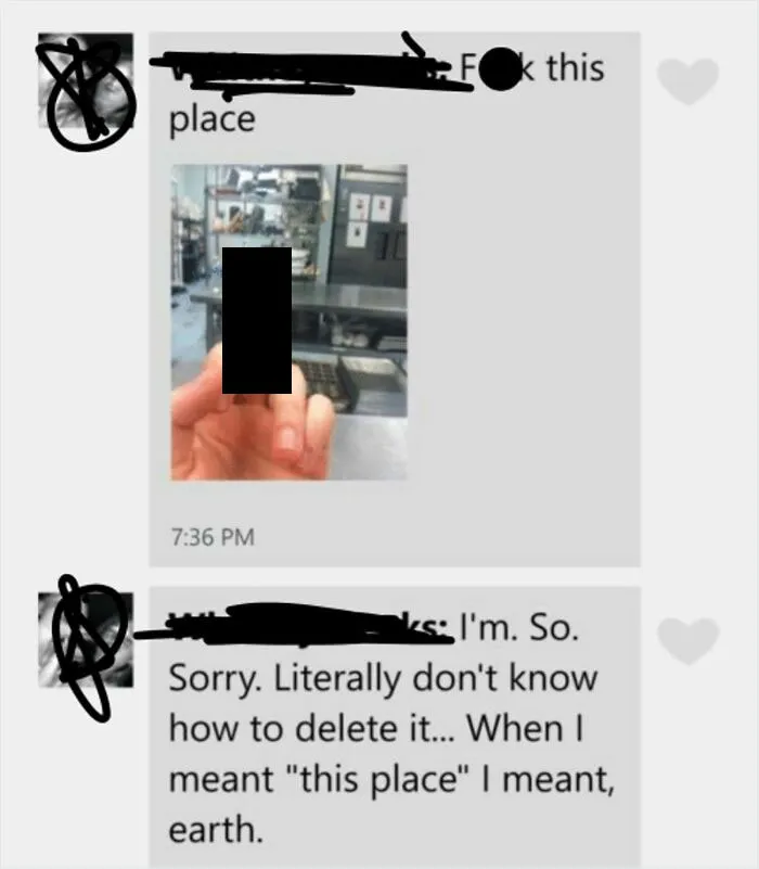 Most Unfortunate Boss-Inclusive Group Text Ever