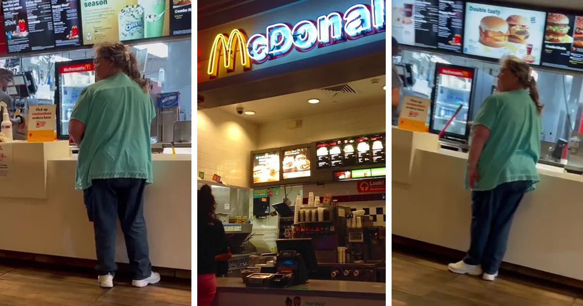 "Estoy harto de gente como tú": Este hombre no puede quedarse a un lado al escuchar a una Karen insultando a los empleados de McDonald's