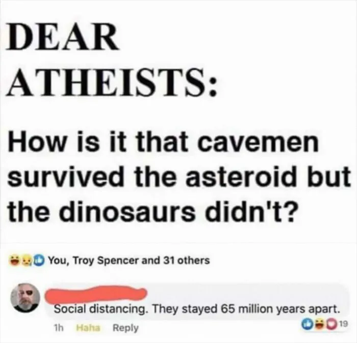 Dear Athiests: