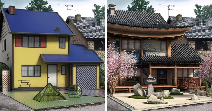 Reimagining Harry Potter's Privet Drive House If These 7 Famous Artists Were The Architect
