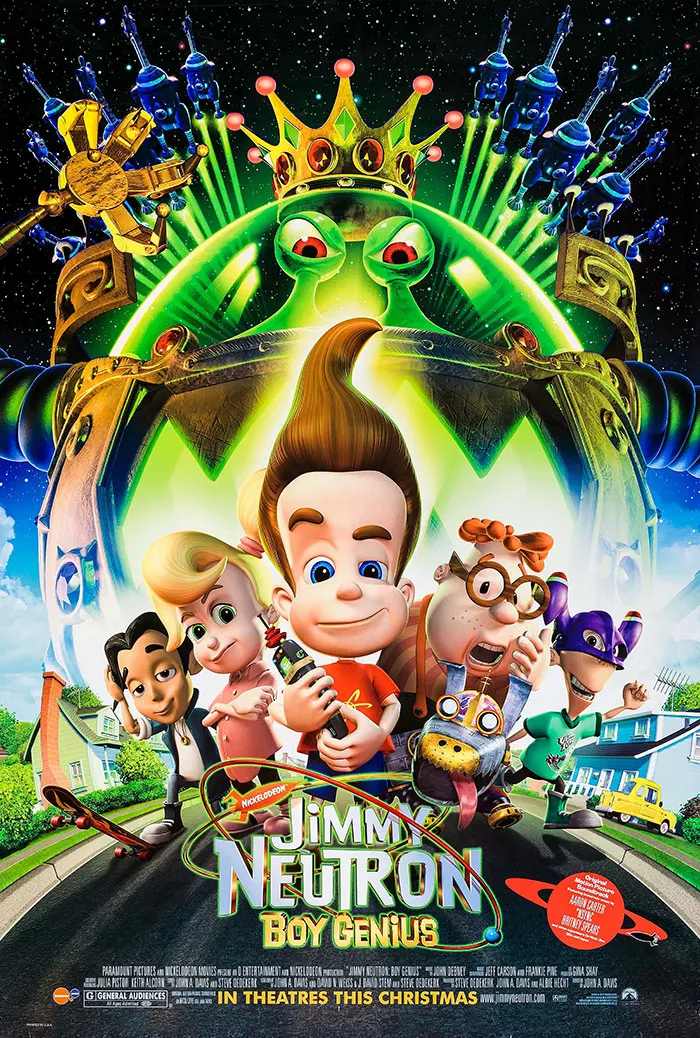 Poster of Jimmy Neutron: Boy Genius movie 