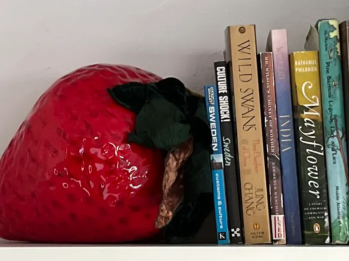 This Giant Ceramic Strawberry