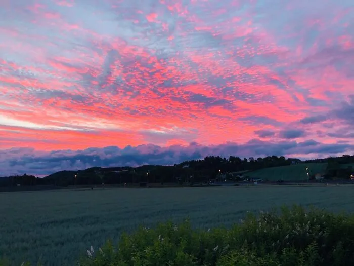 Sunset In Norway