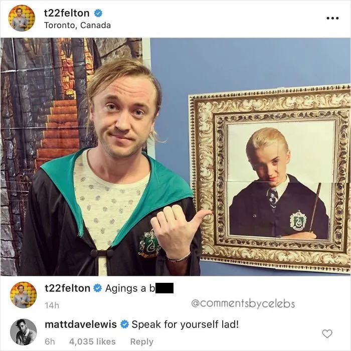 40 Of The Best Comments That Celebrities Have Ever Posted, As Shared On This Instagram Account