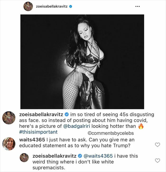 40 Of The Best Comments That Celebrities Have Ever Posted, As Shared On This Instagram Account