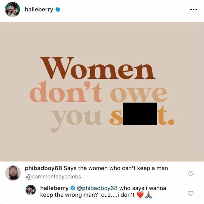 40 Of The Best Comments That Celebrities Have Ever Posted, As Shared On This Instagram Account