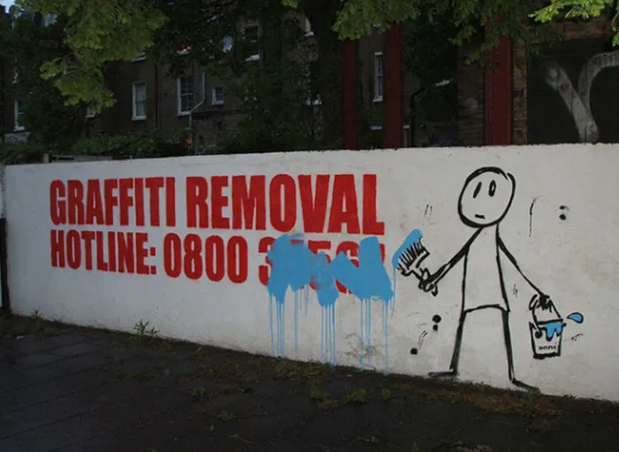 Guess We're Not Getting Our Graffiti Removed Anymore