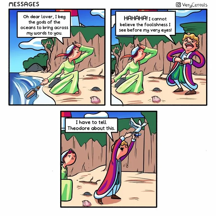 Fun Comics With Funny Twists Made By This Artist (24 New Pics)