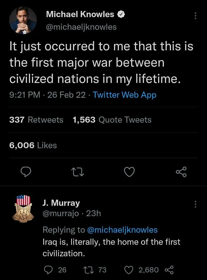If It's Not White, It's Uncivilized
