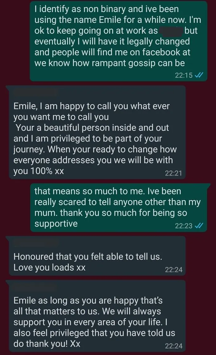 My Boyfriend Told Me To Post This, Came Out To My Bosses And Expected To Be Fired