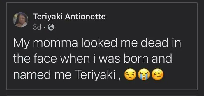 Maybe Her Momma Was Hungry?