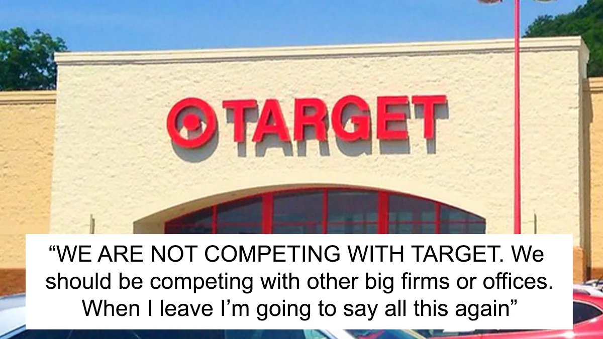 Admin Assistant Finds Out Target Employees Earn More Than Her $23/Hour Salary And Makes The Decision To Leave Her Law Firm
