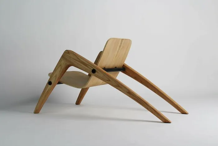 Una silla que hice para un proyecto escolar