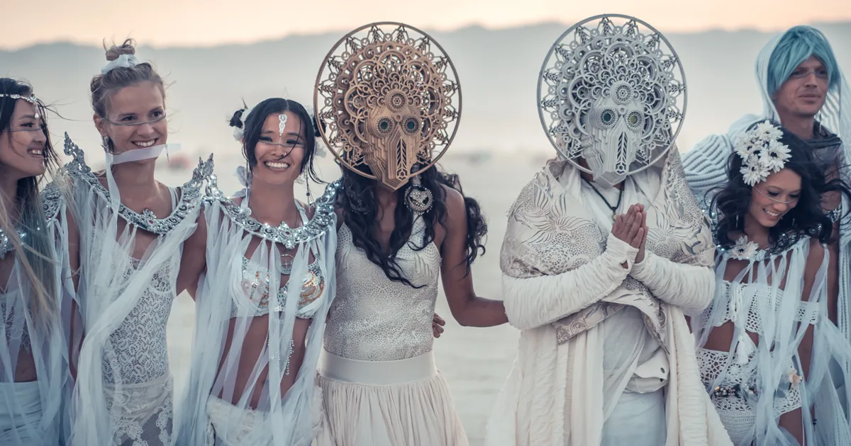 Nos casamos en el Burning Man de 2018 y fue mágico