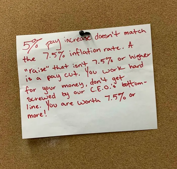 Found This Posted At My Job After A Mandatory Meeting
