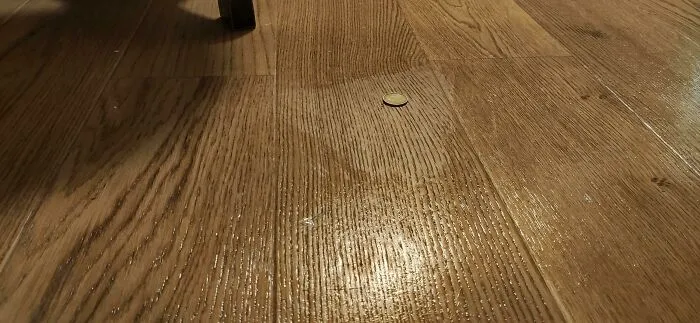 Mi novia limpió el piso