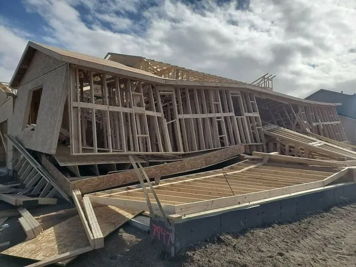 El viento estuvo un poco fuerte en Colorado