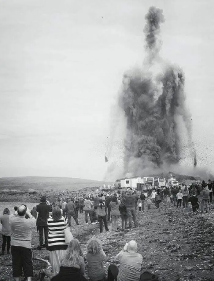Demolition Of Cockenzie Power Station, Scotland, 2015
