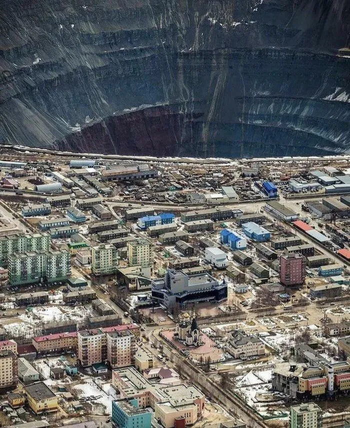 Mirny, Russia, Diamond Mining Town