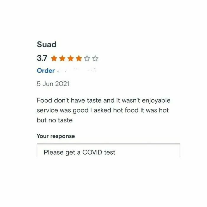 35 Of The Funniest Business Comebacks To Negative Fake Reviews