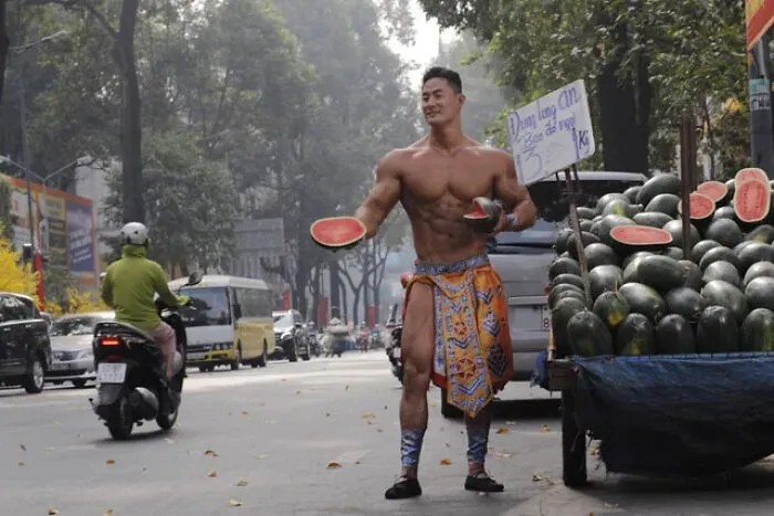 This Vietnamese Street Vendor