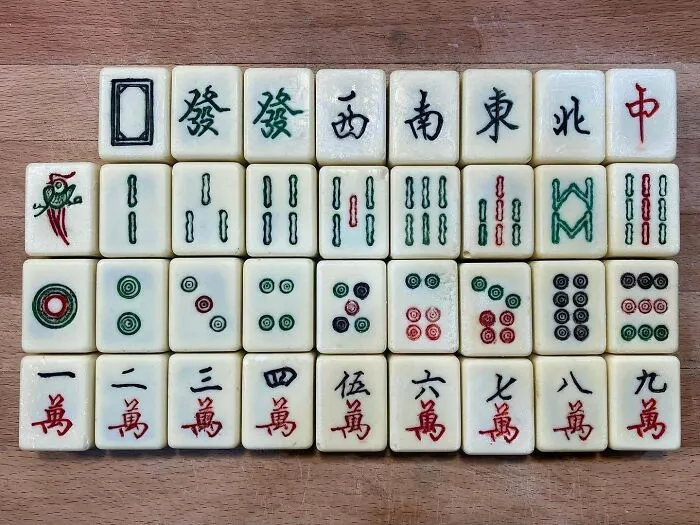 Bombones de mahjong