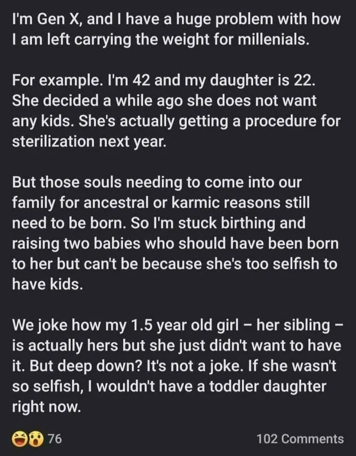 Won't Someone Please Think Of The Karma!?