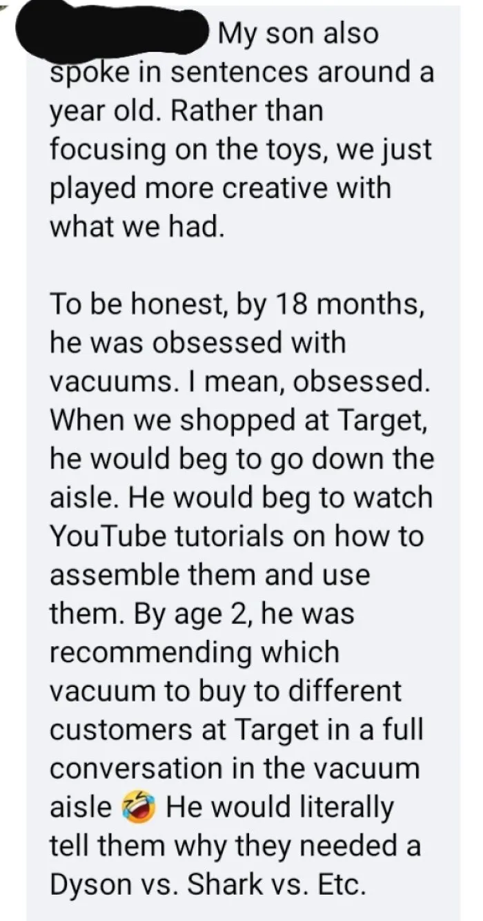 Vacuum Salesman By Age 2!!!