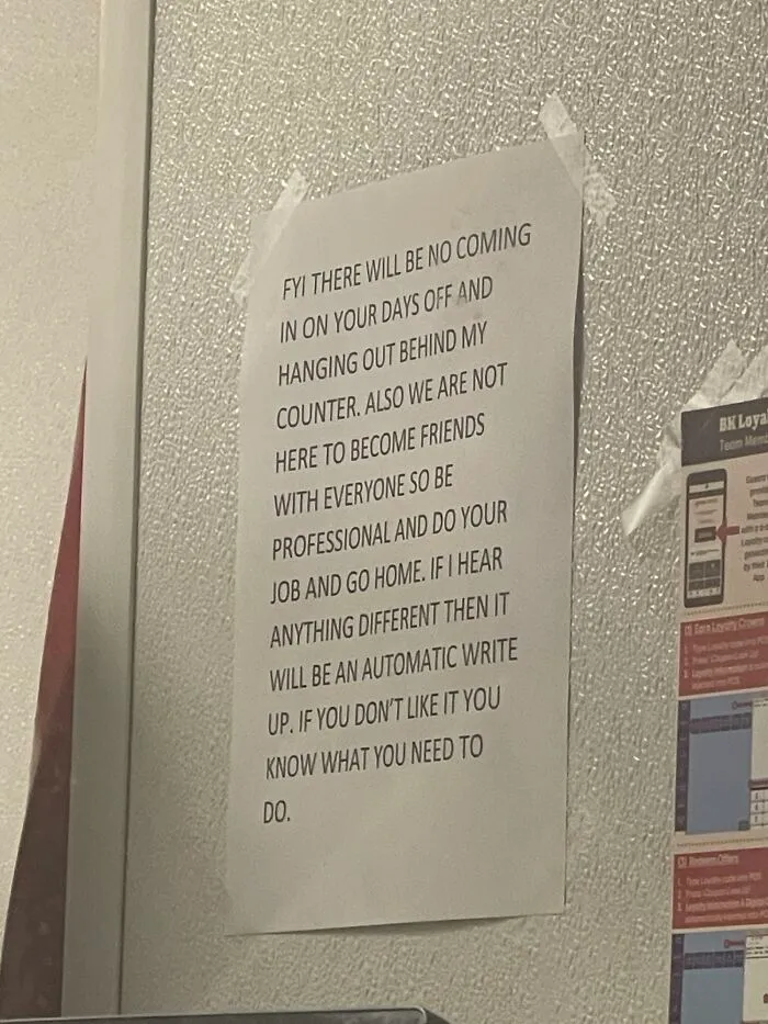 Spotted At My Local Burger King