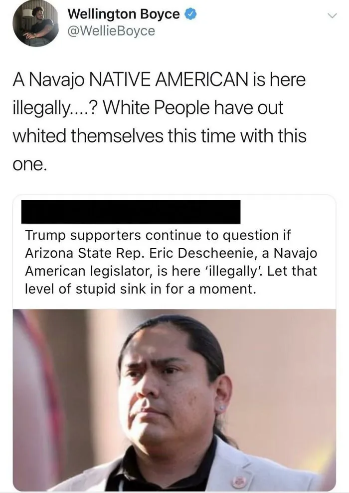 You Sure You Aren’t The One Here Illegally?