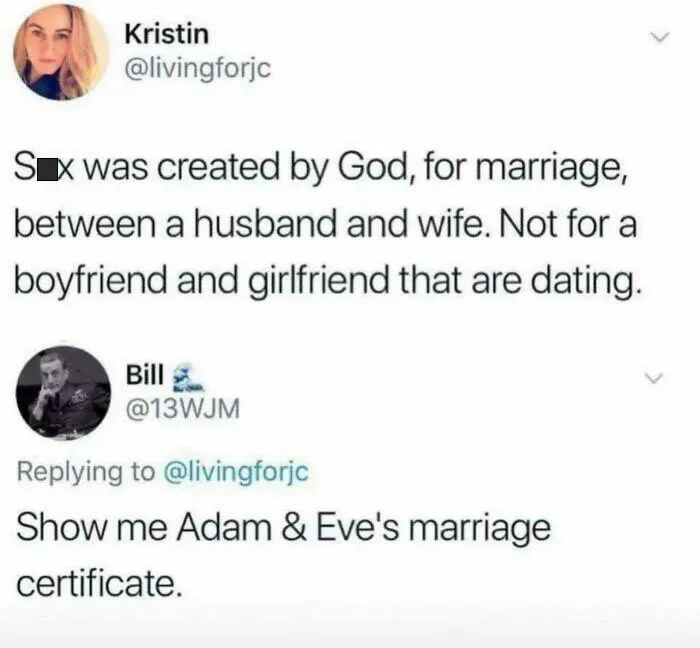 They Must Have Had A Religious Exemption
